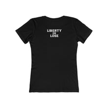 Load image into Gallery viewer, Mother For Medical Freedom Women&#39;s Tee Black
